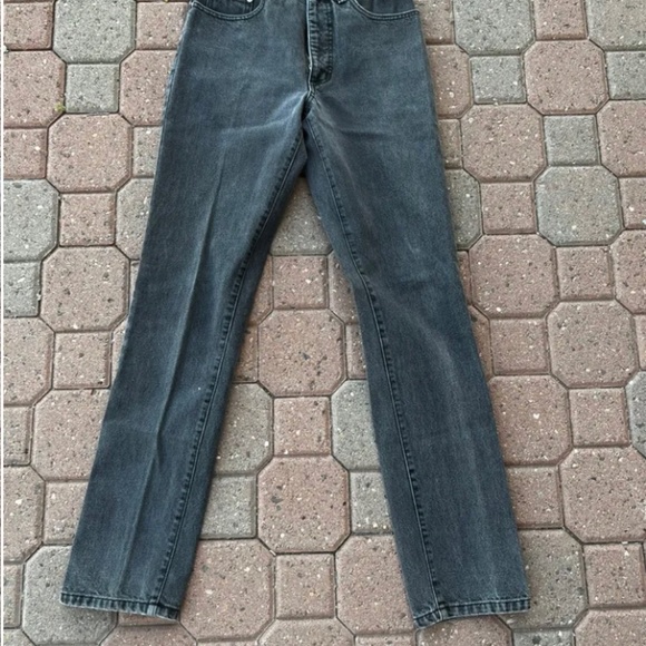 Guess 1980s Vintage Black Jeans 100% Cotton - Picture 3 of 6